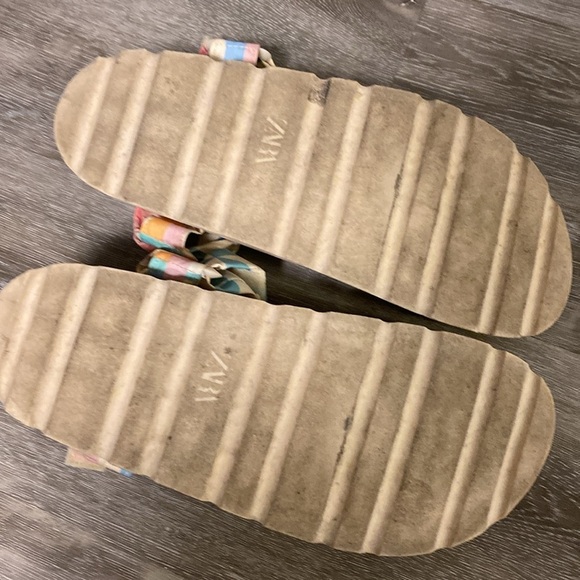 Zara | Multicolor Technical Sandals Size 39 - Picture 8 of 8
